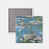 Waterlioenen van Claude Monet,  impressionisme Magneet (Voorkant / Achterkant)