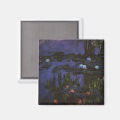 Waterlioenen van Claude Monet, impressionisme Magneet (Voorkant / Achterkant)
