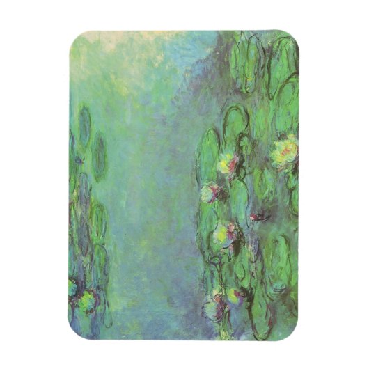 Waterlioenen van Claude Monet, impressionisme Magneet (Verticaal)