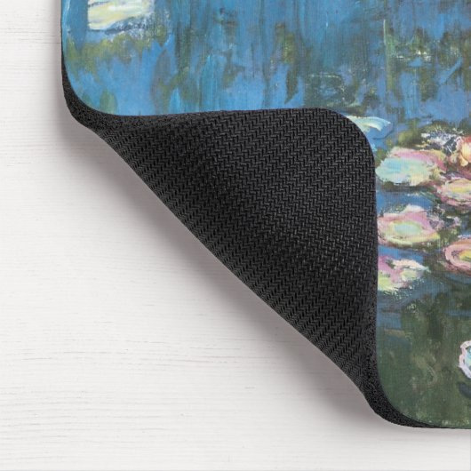 Waterlioenen van Claude Monet,  impressionisme Muismat (Hoek)