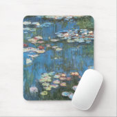 Waterlioenen van Claude Monet,  impressionisme Muismat (Met muis)