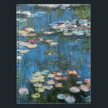 Waterlioenen van Claude Monet,  impressionisme Notitieboek<br><div class="desc">Waterlilies (1914) van Claude Monet is een impressionistisch schilderij in de fijne natuur. Een van de vele variaties in waterlelie schilderijen die Monet schilderde in zijn bloemtuin in Giverny, Frankrijk. Over de kunstenaar: Claude Monet (1840-1926) was een oprichter van de Franse impressionistische schilderbeweging, waarbij de meeste schilderijen "en plein air"...</div>