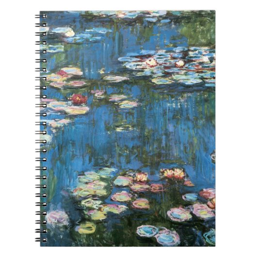 Waterlioenen van Claude Monet,  impressionisme Notitieboek (Voorkant)