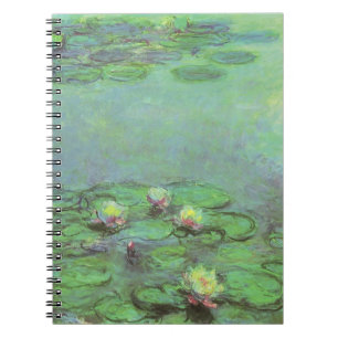 Waterlioenen van Claude Monet,  impressionisme Notitieboek