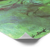 Waterlioenen van Claude Monet,  impressionisme Poster (Hoek)