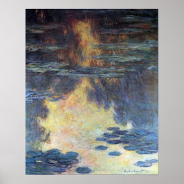Waterlioenen van Claude Monet,  impressionisme Poster
