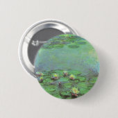 Waterlioenen van Claude Monet,  impressionisme Ronde Button 5,7 Cm (Voorkant /achterkant)