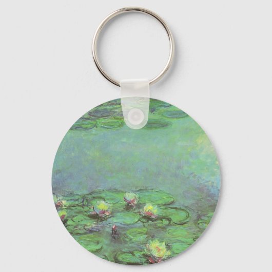 Waterlioenen van Claude Monet,  impressionisme Sleutelhanger (Achterkant)