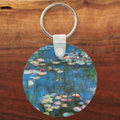 Waterlioenen van Claude Monet,  impressionisme Sleutelhanger (Achterkant)