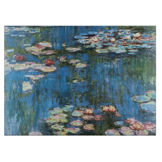 Waterlioenen van Claude Monet,  impressionisme Snijplank (Voorkant)