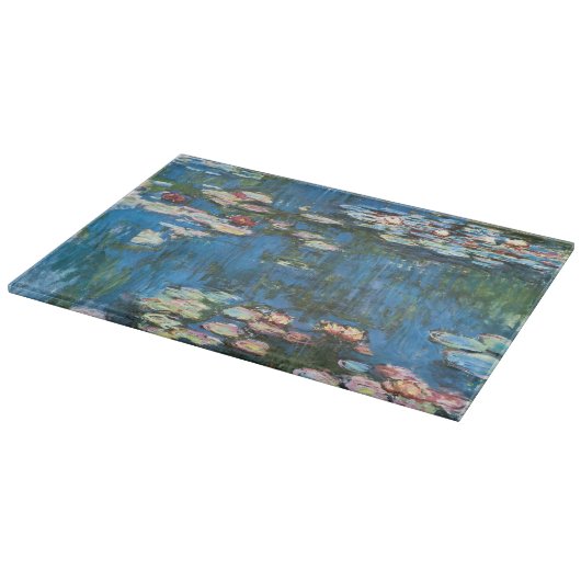 Waterlioenen van Claude Monet,  impressionisme Snijplank (Hoek)