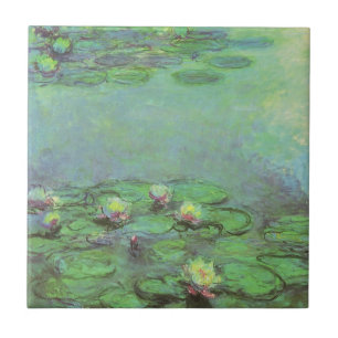 Waterlioenen van Claude Monet,  impressionisme Tegeltje