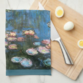 Waterlioenen van Claude Monet,  impressionisme Theedoek (Quarter Fold)