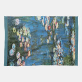 Waterlioenen van Claude Monet,  impressionisme Theedoek (Horizontaal)