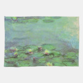 Waterlioenen van Claude Monet,  impressionisme Theedoek (Horizontaal)