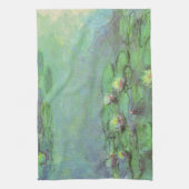 Waterlioenen van Claude Monet,  impressionisme Theedoek (Verticaal)