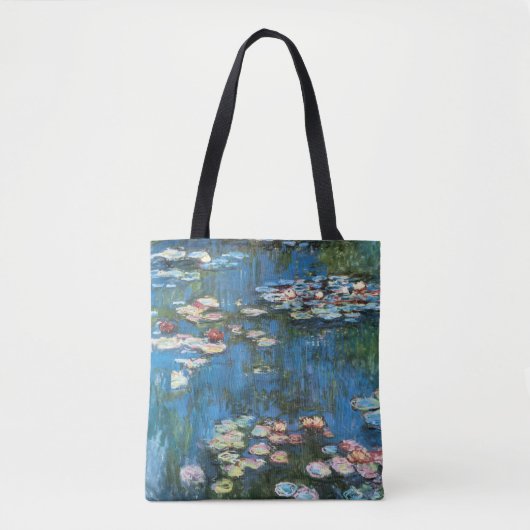 Waterlioenen van Claude Monet, impressionisme Tote Bag (Voorkant)