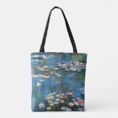 Waterlioenen van Claude Monet,  impressionisme Tote Bag (Achterkant)