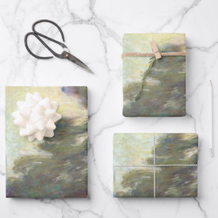 Waterlioenen van Claude Monet,  Kunst Inpakpapier Vel