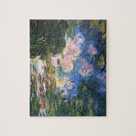 Waterlioenen van Claude Monet,  Kunst Legpuzzel (Verticaal)