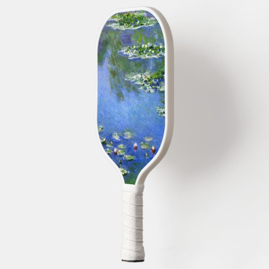 Waterlioenen van Claude Monet,  Kunst Pickleball Paddle (Links)