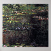 Waterlioenen van Claude Monet, Kunst Poster (Voorkant)