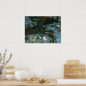 Waterlioenen van Claude Monet,  Kunst Poster (Keuken)