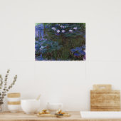 Waterlioenen van Claude Monet,  Kunst Poster (Keuken)