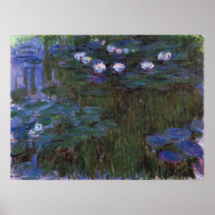 Waterlioenen van Claude Monet,  Kunst Poster
