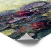 Waterlioenen van Claude Monet,  Kunst Poster (Hoek)