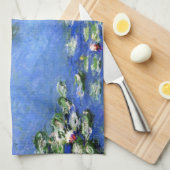 Waterlioenen van Claude Monet,  Kunst Theedoek (Quarter Fold)