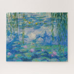 Waterlioenen van Claude Monet Legpuzzel<br><div class="desc">Claude Monet - Waterlilies,  1916-1919. Oscar-Claude Monet (1840-1926) was a French painter and founder of impressionist painting who is seen as a key precursor to modernism,  especially in his attempts to paint nature as he perceived it.</div>