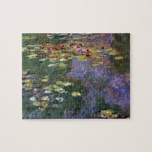 Waterlioenen van Claude Monet, Natuur Kunst Legpuzzel (Horizontaal)