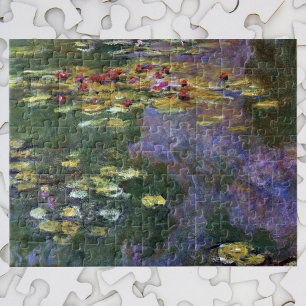 Waterlioenen van Claude Monet,  Natuur Kunst Legpuzzel