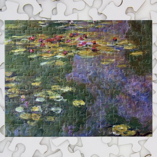Waterlioenen van Claude Monet,  Natuur Kunst Legpuzzel