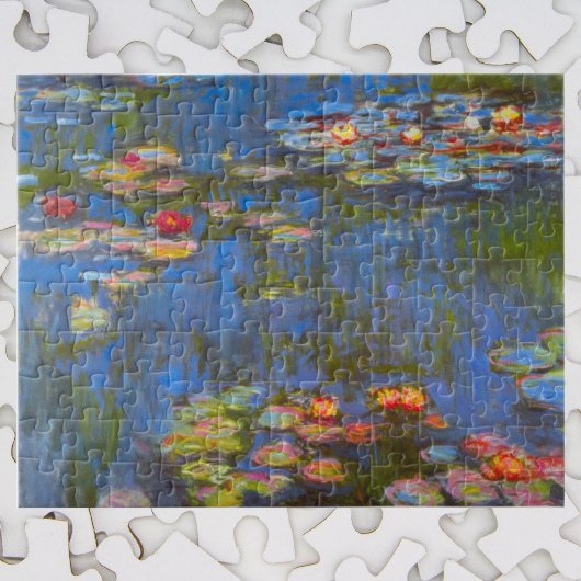 Waterlioenen van Claude Monet,  Natuur Kunst Legpuzzel