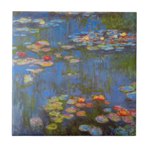 Waterlioenen van Claude Monet, Natuur Kunst Tegeltje
