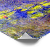 Waterlioenen van Claude Monet Poster (Hoek)