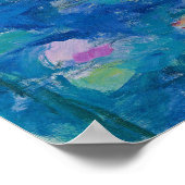 Waterlioenen van Claude Monet Poster (Hoek)