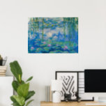 Waterlioenen van Claude Monet Poster<br><div class="desc">Claude Monet - Waterlilies,  1916-1919. Oscar-Claude Monet (1840-1926) was a French painter and founder of impressionist painting who is seen as a key precursor to modernism,  especially in his attempts to paint nature as he perceived it.</div>