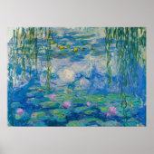 Waterlioenen van Claude Monet Poster (Voorkant)