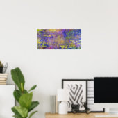Waterlioenen van Claude Monet Poster (Thuiskantoor)