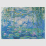 Waterlioenen van Claude Monet Tissuepapier<br><div class="desc">Claude Monet - Waterlilies,  1916-1919. Oscar-Claude Monet (1840-1926) was a French painter and founder of impressionist painting who is seen as a key precursor to modernism,  especially in his attempts to paint nature as he perceived it.</div>