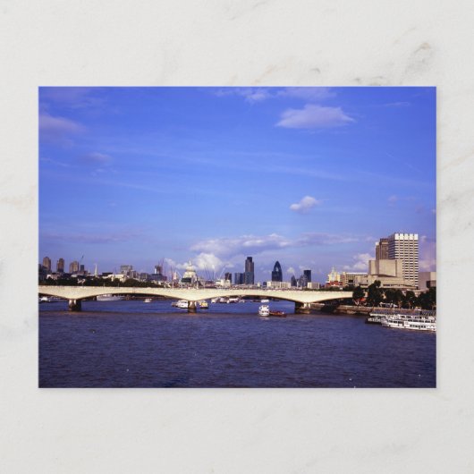 Waterloo Bridge Briefkaart (Voorkant)