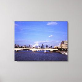 Waterloo Bridge Canvas Afdruk