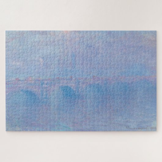 Waterloo Bridge, Effect van Nevel 1903 – Claude Mo Legpuzzel (Horizontaal)