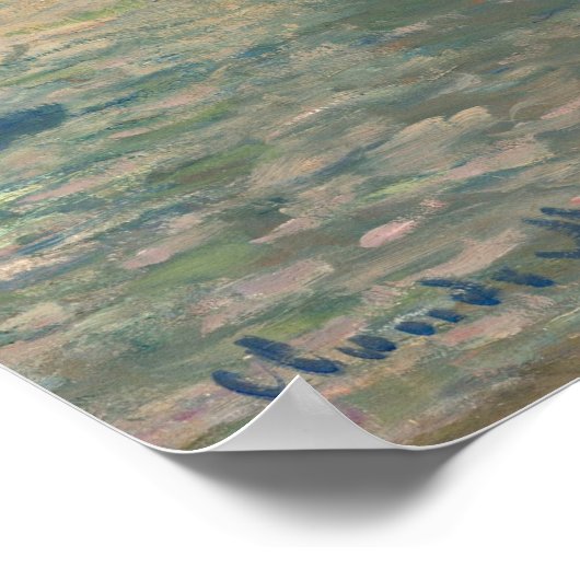 Waterloo Bridge, grijze dag - Claude Monet Fine Ar Poster (Hoek)