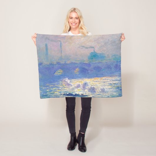 Waterloo Bridge (Londen), Monet Fleece Deken (In situ)