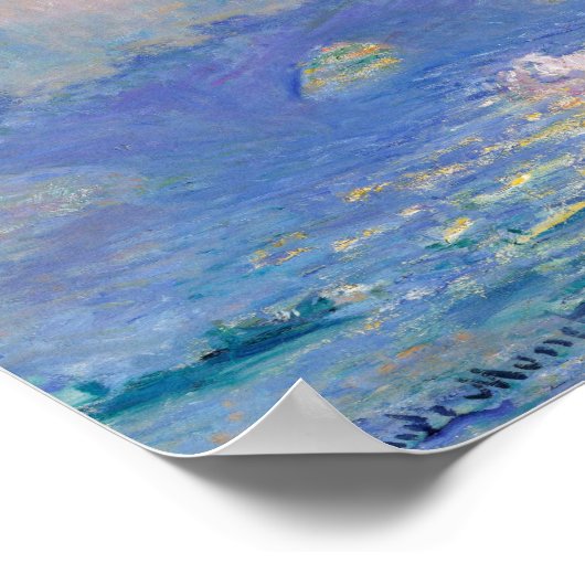 Waterloo Bridge (Londen), Monet Poster (Hoek)