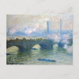 Waterloo Bridge London, Monet Briefkaart